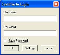 CashFiesta Login